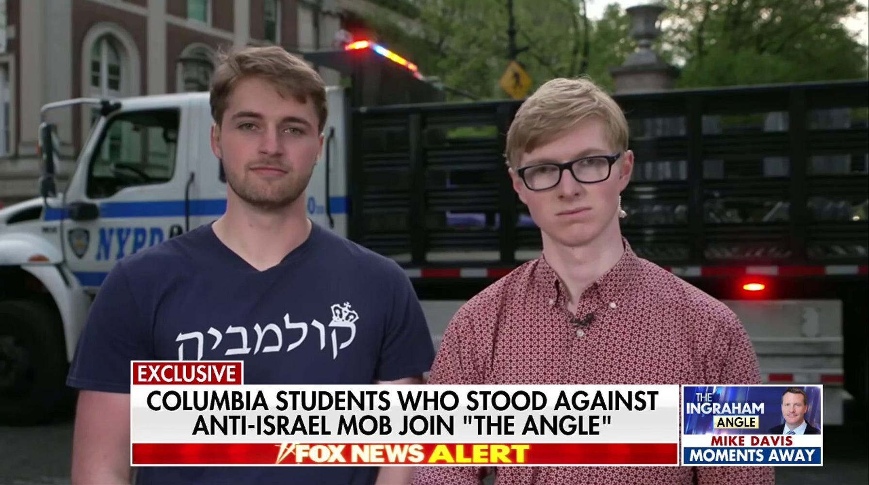 Columbia Students Stand Against Anti-Israel Mob, Urge for Control
